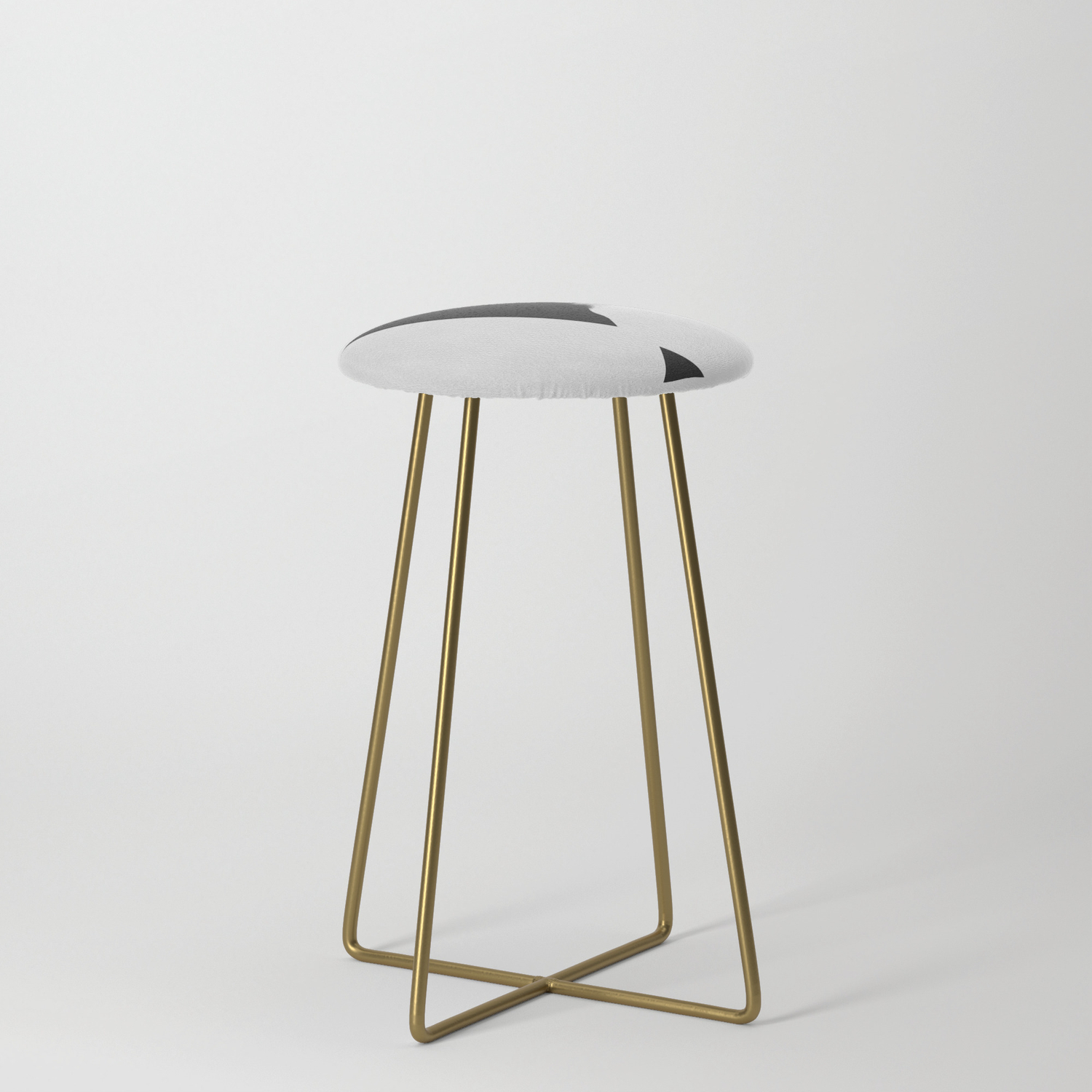 Triangle Bar Stools, Triangle Counter Stool By Sublimenation Society6