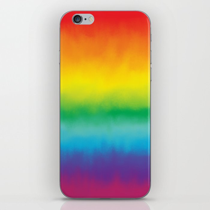 Watercolor Rainbow iPhone Skin