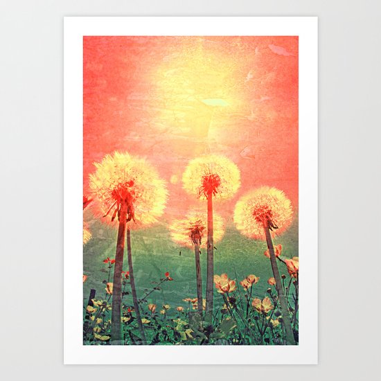 As time goes by Art Print