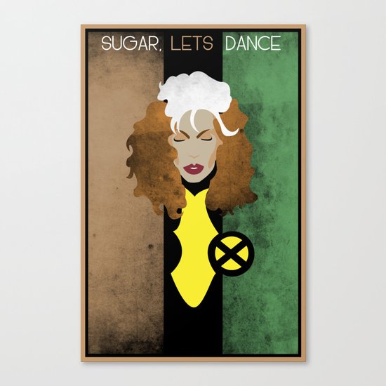 Sugar, Lets Dance Canvas Print