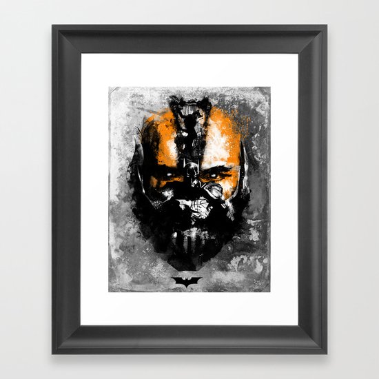 Bane Rhymes with Pain Framed Art Print