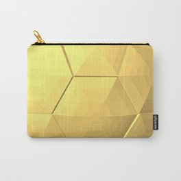 soccer ball gold Carry-All Pouch