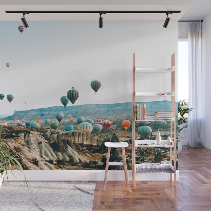 Hot Air Rises | Cappadocia, Turkey Wall Mural