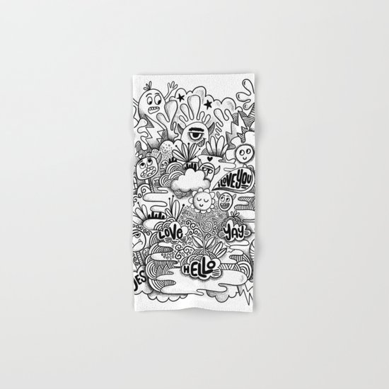 Monster gang Hand & Bath Towel