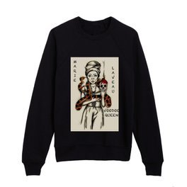 Marie Laveau - Voodoo Queen Kids Crewneck