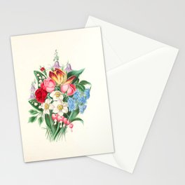  Flowers by Clarissa Munger Badger, "Floral Belles," 1866 (benefitting The Nature Conservancy) Stationery Card