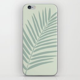 Palm Leaf Sage iPhone Skin