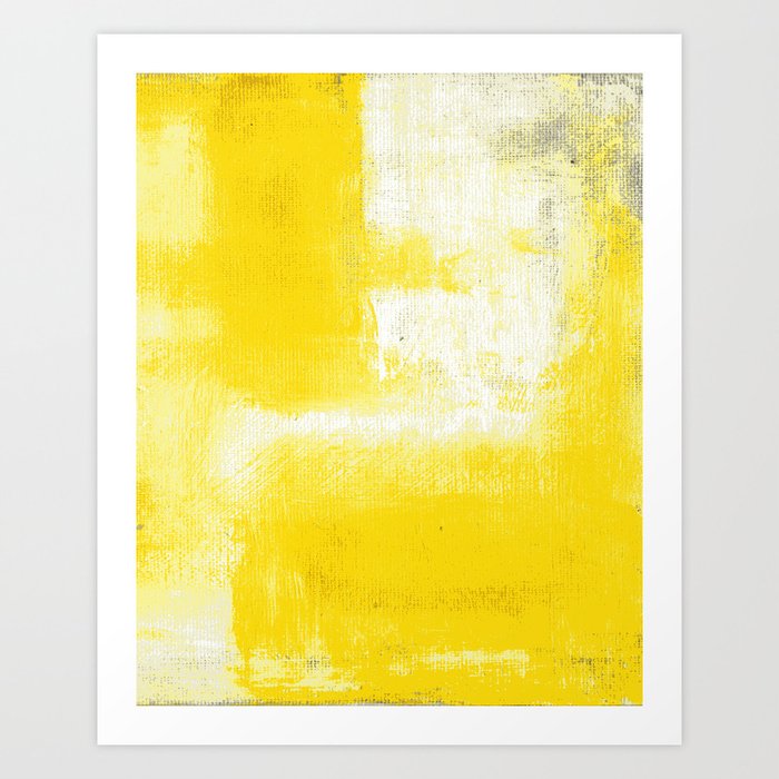 Yellow #2 Art Print