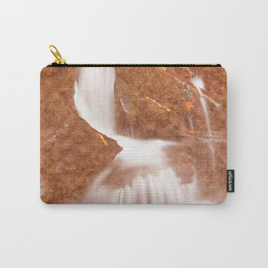 Vintage Velvet Waterfall Carry-All Pouch