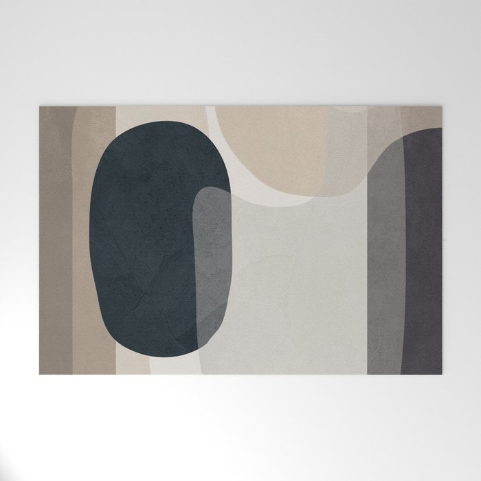 Abstract Geometric Art 52 Welcome Mat