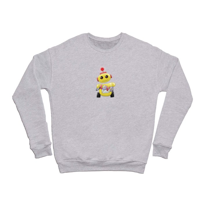 Happiness is knowing how to love Crewneck Sweatshirt