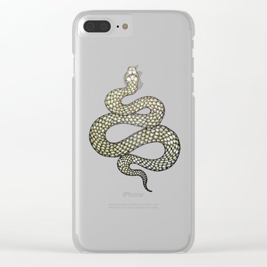 Snake's Charm Clear iPhone Case
