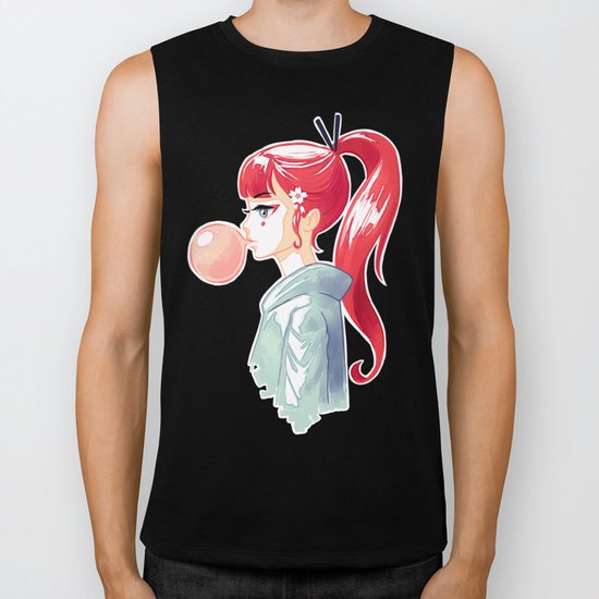 Bubblegum Biker Tank