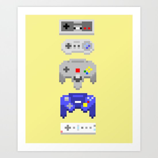 Nintendo Art Print