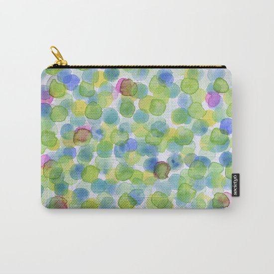 Dotted Summer Pattern Carry-All Pouch