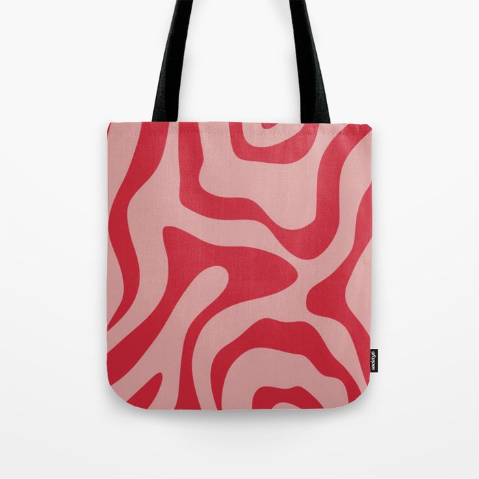 14 Abstract Swirl Shapes 220707 Valourine Digital Design Tote Bag