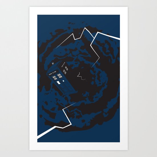 Tardis - Doctor Who Art Print