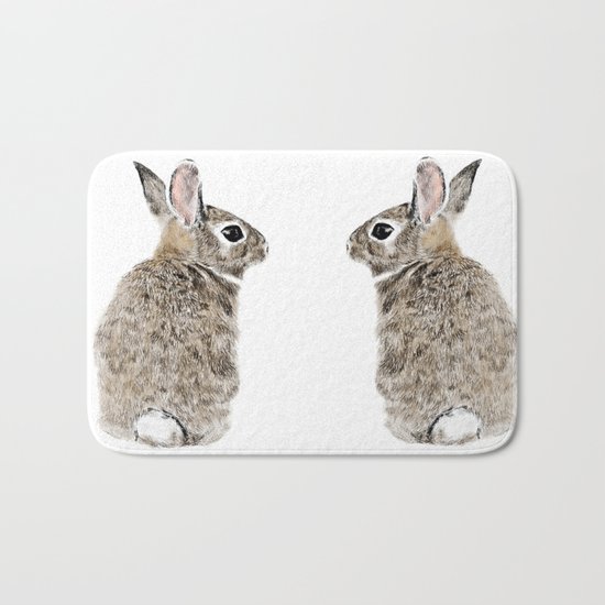 Rabbit Bath Mat