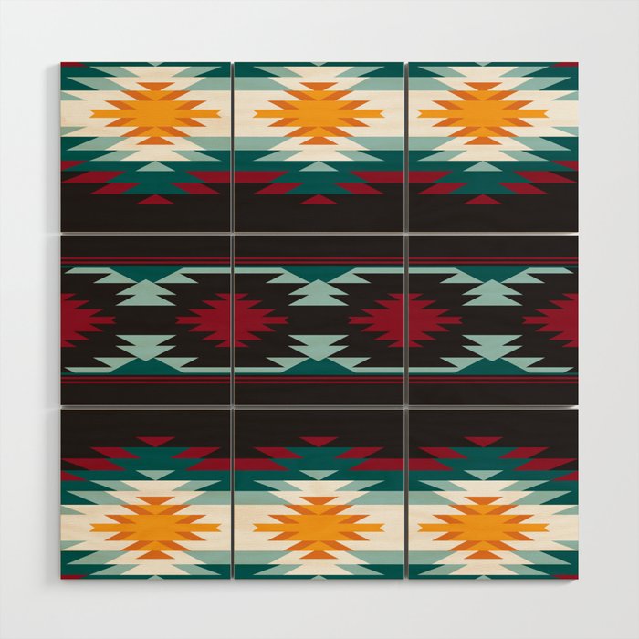 Native American Inspired Design Wood Wall Art By Laurencullen Society6