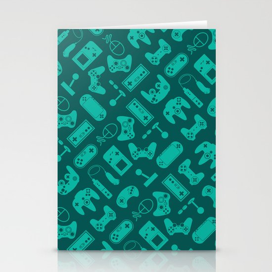 Control Your Game - Tradewinds Turquoise Stationery Cards