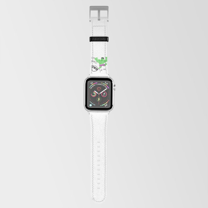 Green guy wants to play !! Apple Watch Band