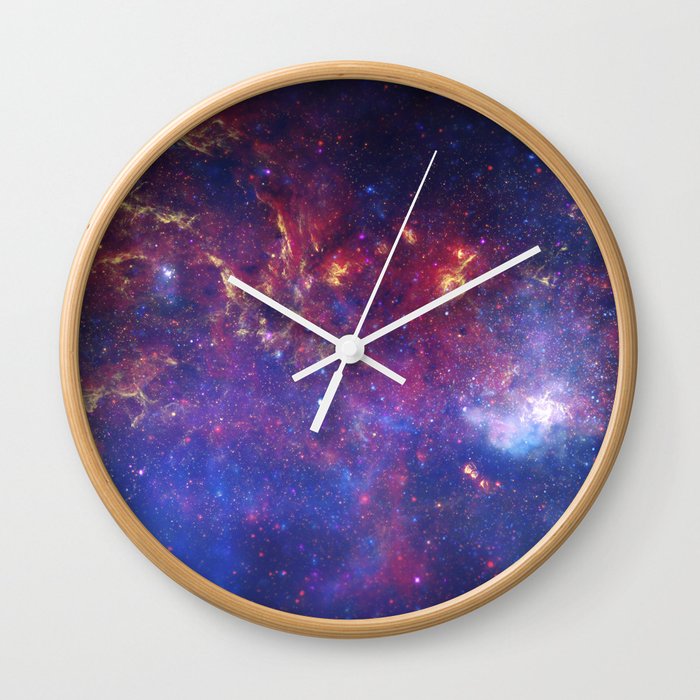 Center of the Milky Way Galaxy IV - Space Art Wall Clock