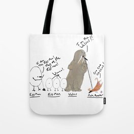I am the walrus Tote Bag