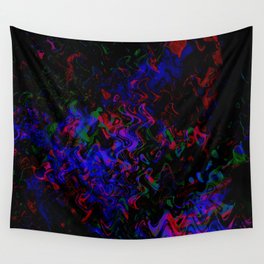 Trippy 3-D Optical Illusion of Color Wall Tapestry