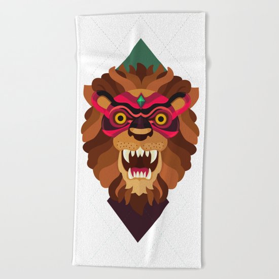 Masquerade Beach Towel