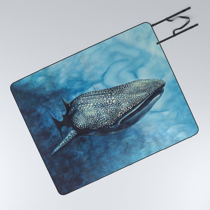 Whale Shark Picnic Blanket