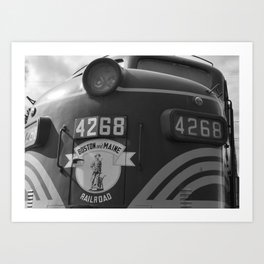 Boston & Maine Railroad Art Print