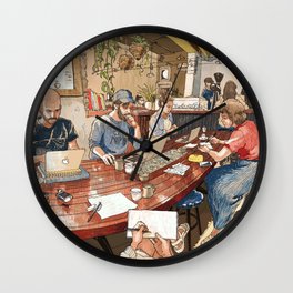 Evveryday Coffee Cafe Wall Clock