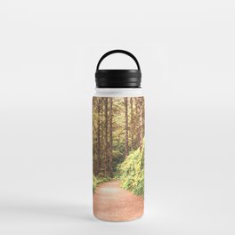 Foggy Forest Path | Travel Photography | Oregon Coast Water Bottle