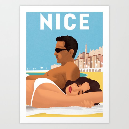 So nice in Nice Art Print