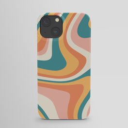 Abstract Wavy Stripes LXIII iPhone Case