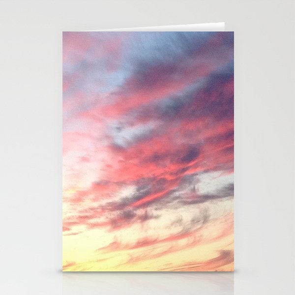 Cotton Candy Skies Stationery Cards By Jessymar Society6