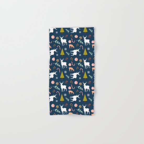 Christmas Spirit #society6 #decor #buyart Hand & Bath Towel