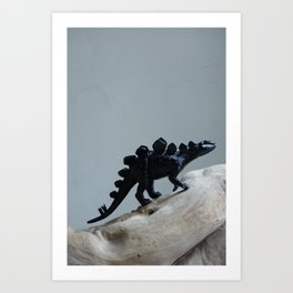 Looking for Dinosaurs Art Print | Sci-Fi, Photo, Animal 