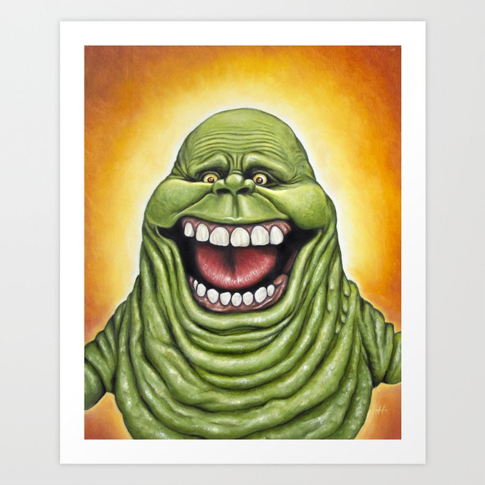 Ugly Spud - Slimer Art Print by HeatherAckley | Society6