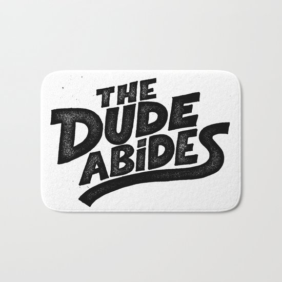 the Dude Bath Mat