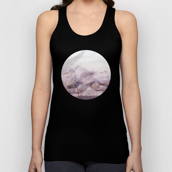 SONGS OF BIRDS | White Seagulls Unisex Tank Top