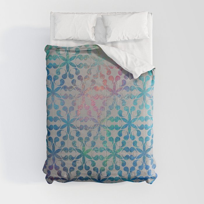 Flower of Life Variation - pattern 3 Comforter