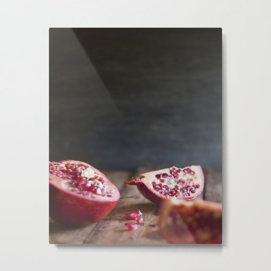 Pomegranate Metal Print