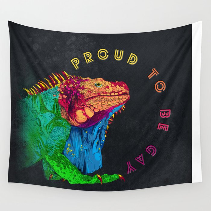 Proud to be Gay Wall Tapestry