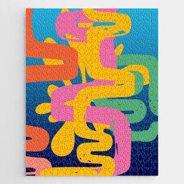 Abstract Tropical Colorful Art  Jigsaw Puzzle