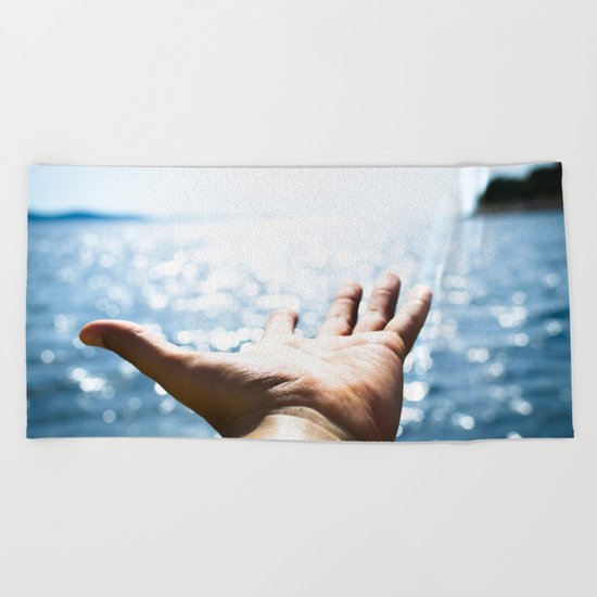 I hear them calling Beach Towel