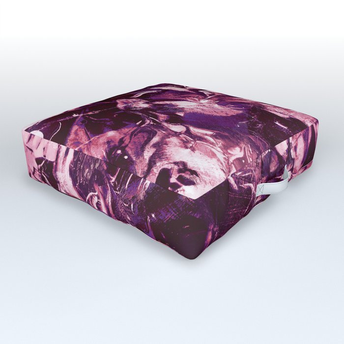 abstract blend iv Outdoor Floor Cushion