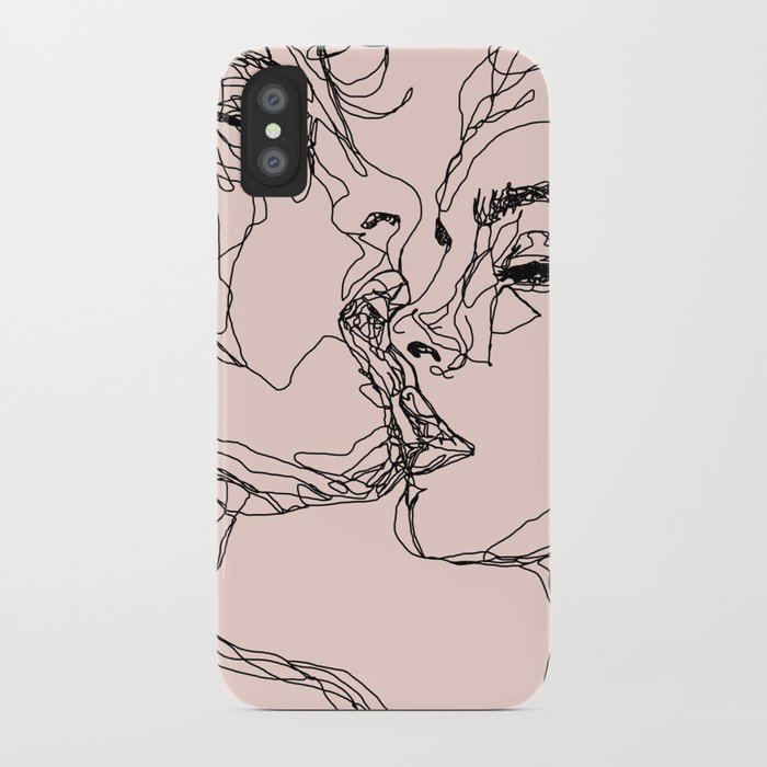 kiss more often iphone case
