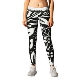 Love is Enough - William Morris Leggings | Colored Pencil, Pattern, Black And White, Oil, Morris, Oldmasters, Abstract, Drawing, Ink Pen, Chalk Charcoal 