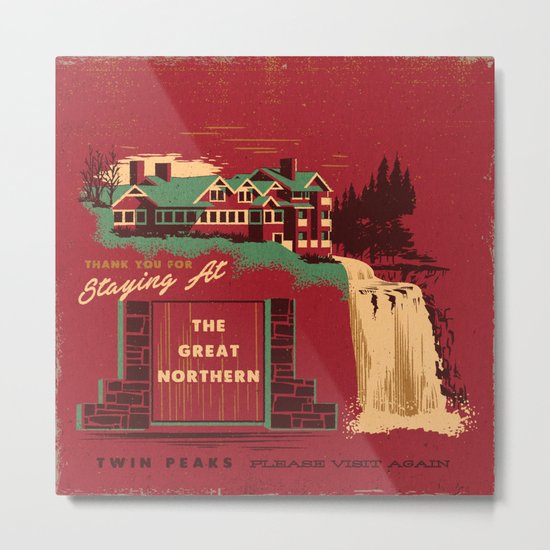 THE GREAT NORTHERN Metal Print